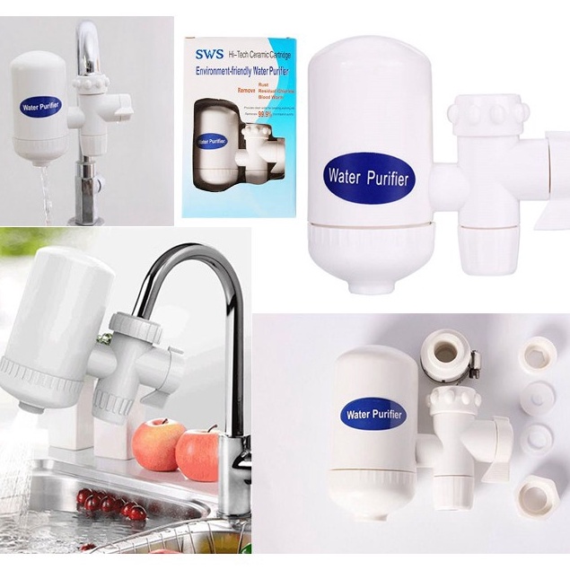 ➢❈ SWS Water Purifier Saringan Air Filter Penyaring Keran Air SWS / SWS Water Purifier / Saringan Ai