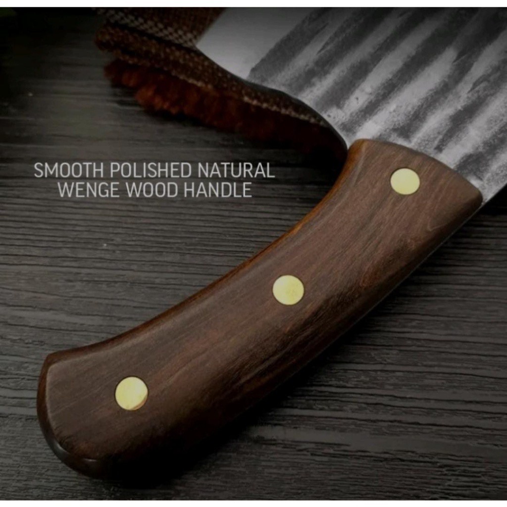 Penebalan Ketebalan 3Mm Pisau Daging Super Tajam Pencacah Tulang Daging Golok Stainless Steel Tabal