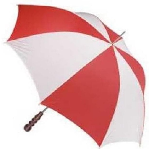 ➵ Payung GOLF BICOLOR MERAH PUTIH Jumbo kombinasi HUT RI 17an 17 Agustus Promosi Murah Mobil Besar r