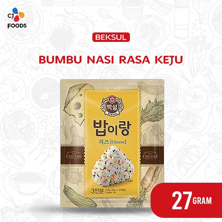 

➔➝✺❇ BEKSUL Bumbu Nasi Rasa Keju (Babirang Cheese) 27 Gram Harga Murah