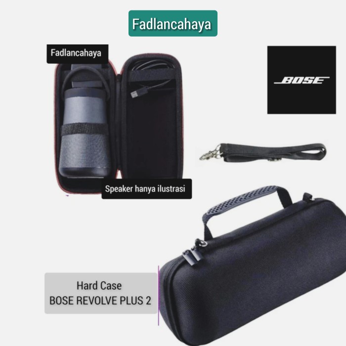 HARDCASE CASING CASE BAG FOR BOSE SOUNDLINK REVOLVE DAN REVOLVE PLUS ORIGINAL