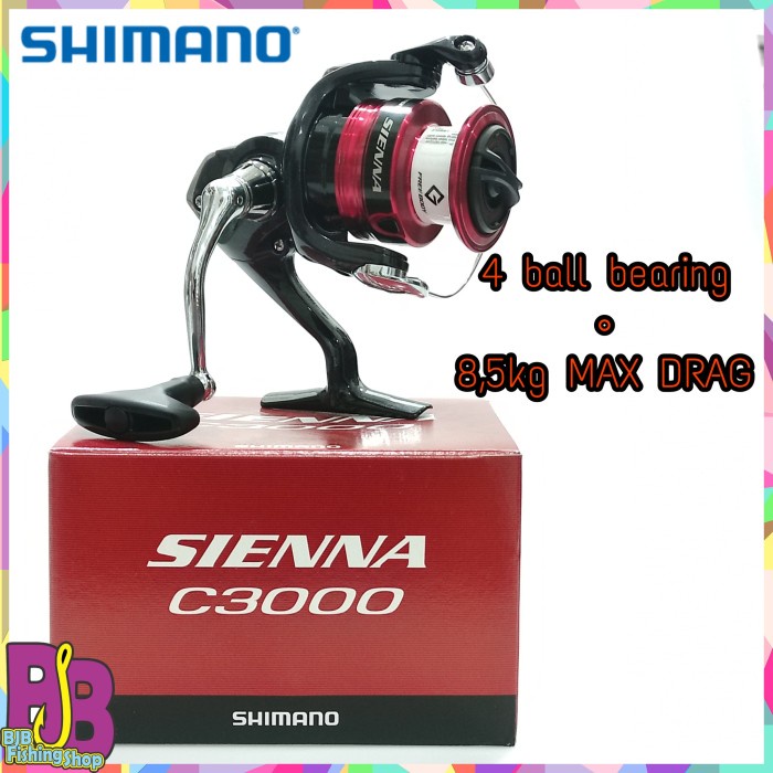 Terlaris Reel Shimano Sienna C3000 C 3000