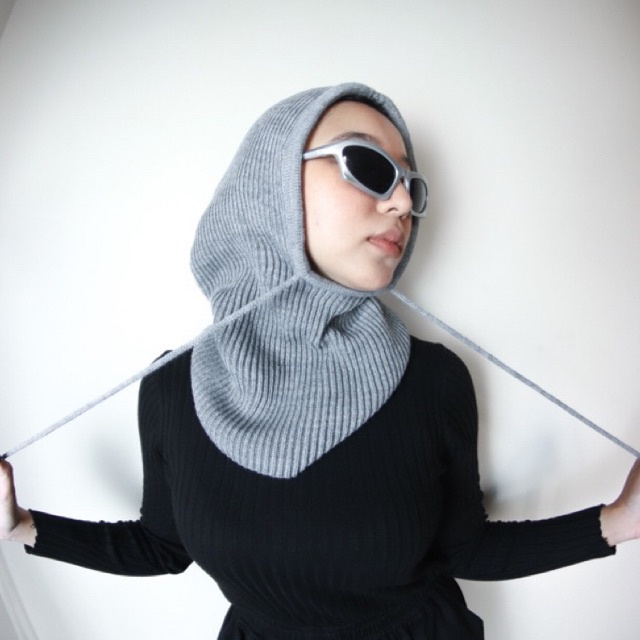 Demoan - Debalaclava Balaclava Kupluk Hijab Rajut