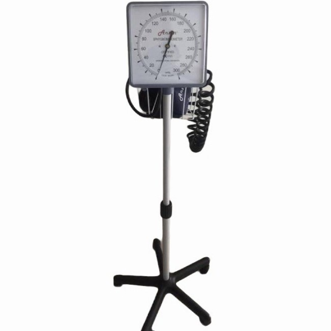 Tensimeter Aneroid Stand ANZON / Tensimeter berdiri model Roda