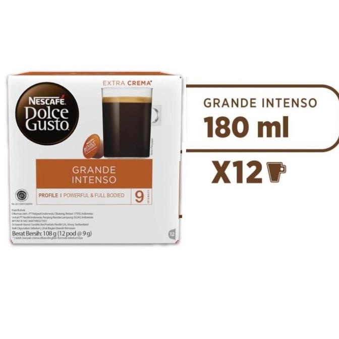 

Nescafe Dolce Gusto Grande Intenso Capsule