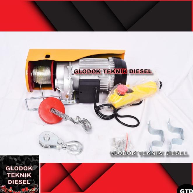 Mini Electric Hoist 600 Kg Takel Listrik Pa 600 A Rope Hoist Pa600
