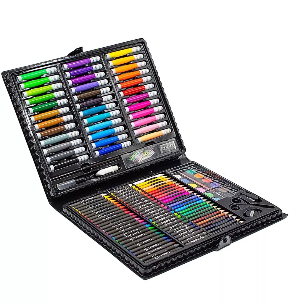 

Pensil Warna 150 PCS Crayon Set Colouring Melukis Menggambar