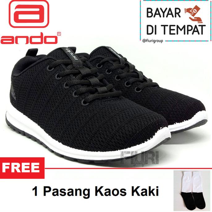 REBECCA 33-40 HITAM PUTIH SEPATU SEKOLAH SD SMP SMA WANITA