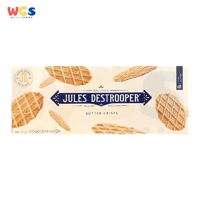 

Jules Destrooper Butter Crisps Wafer Biscuits 100g Best Seller