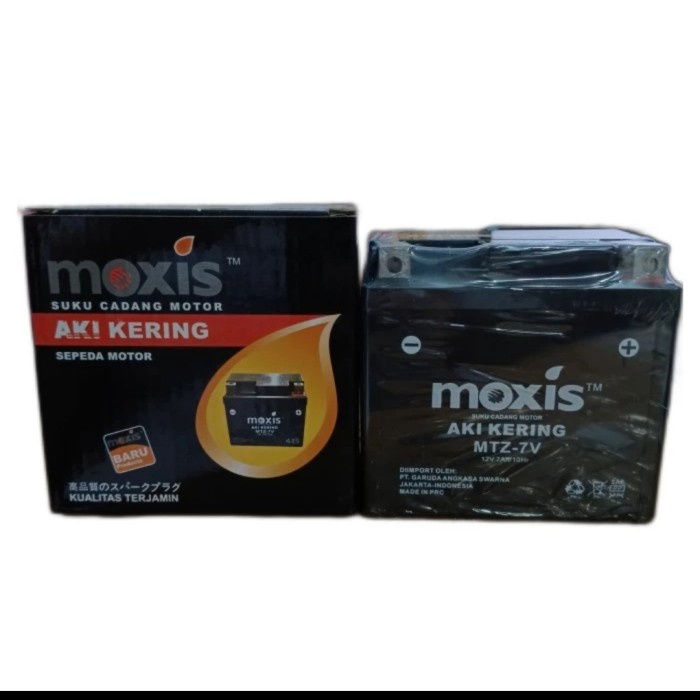 MOXIS MTZ7S Aki Kering Motor Vespa Sprint/Primavera/S 125/S125/LX125 terbaik