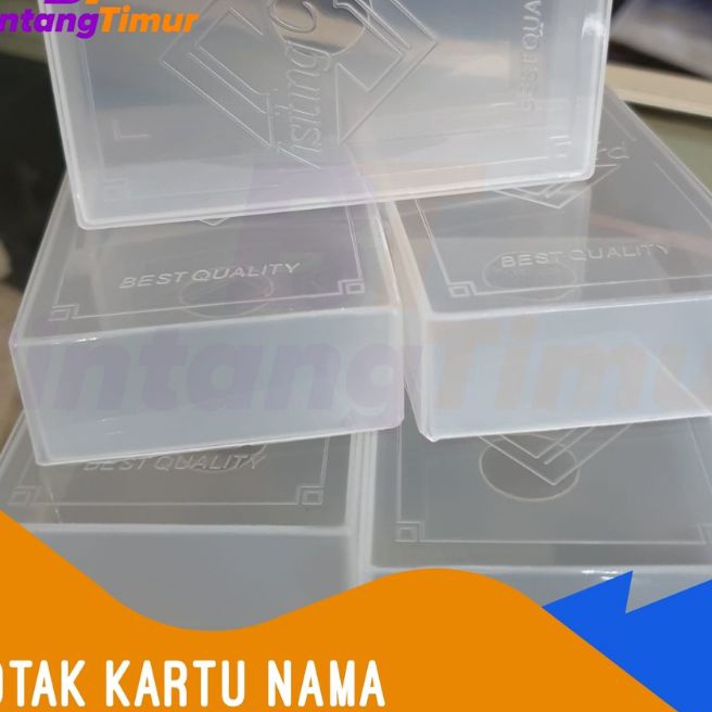 

[WZ-♡X☎) Kotak Kartu Nama | per slop isi 100 pcs - pasti.diikirim.!