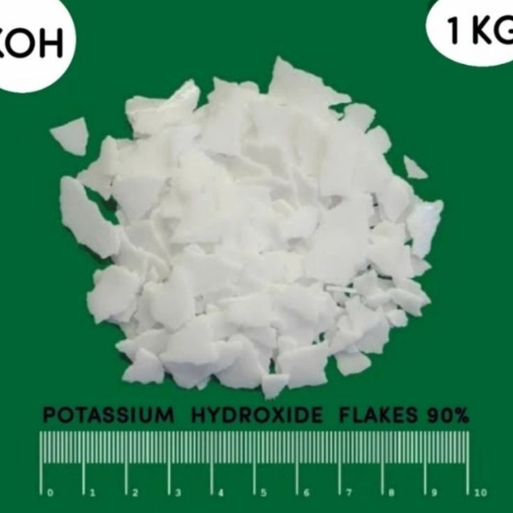 ` dR KOH - Kalium hidroksida - 1 kg ❈ £