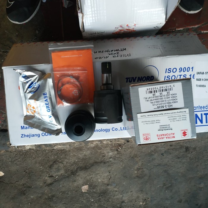As roda CV joint bagian dalam Honda Jazz City 2003-2007 terpercaya