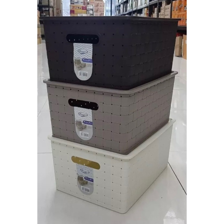 ☋Hti Keranjang Serbaguna Lugano Hawaii / Kotak Penyimpanan ☆ ✽