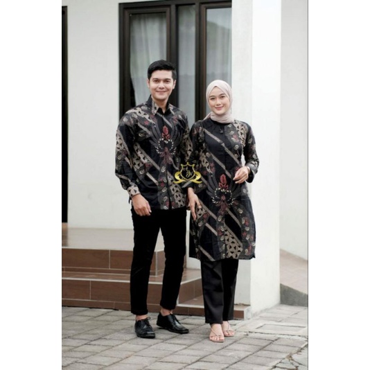Batik Couple Modern Tunik Batik Couple Jumbo