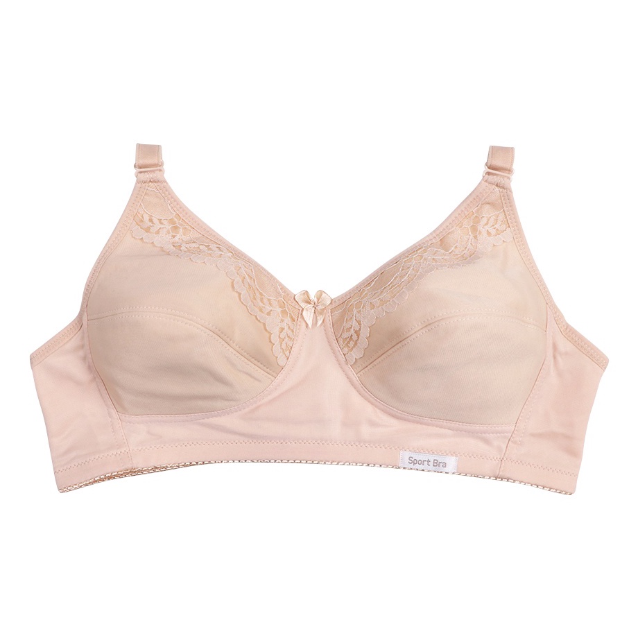 _ Grape - Sport Bra Basic Bra Olahraga Full Cup Tanpa Kawat Ready Besar Big Size Sr 121 b Premium Be