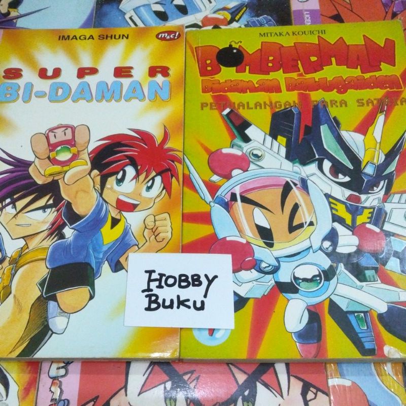 Komik Super Bi Daman Bomberman Bidaman Bakugaiden Cabutan