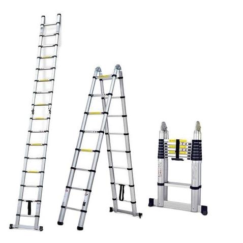 Tangga Lipat Aluminium Teleskopik 10.8M Double Telescopic 10.8Meter