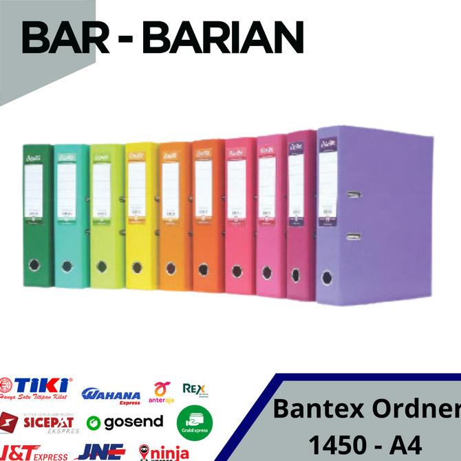 

Bagus Ordner Bantex A4 1450 / Bantex Lever Arch File Pp Ukuran A4 1450