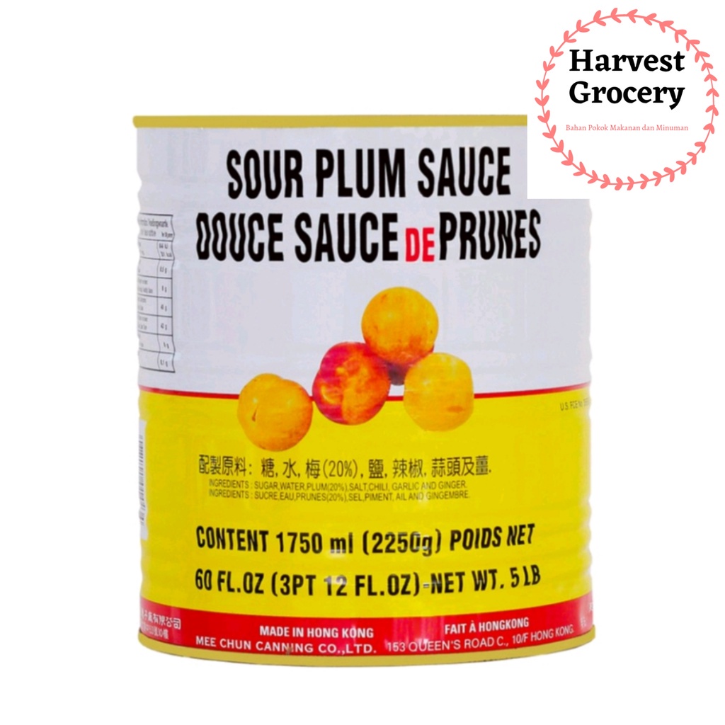 

Mee Chun Sour Plum Sauce 2250Gr