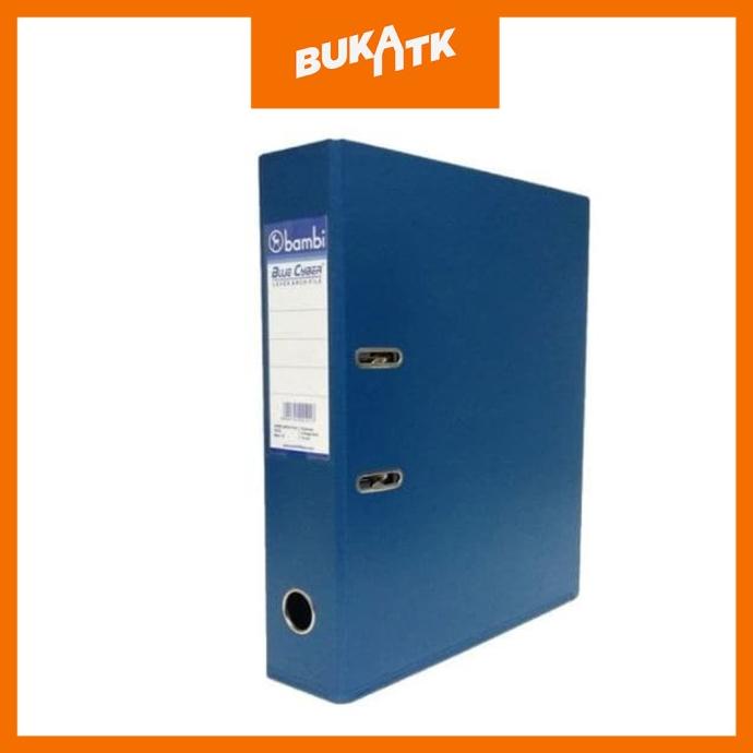

Terlaris Odner Bambi Lever Arch File 1010 Blue Folio 75Mm