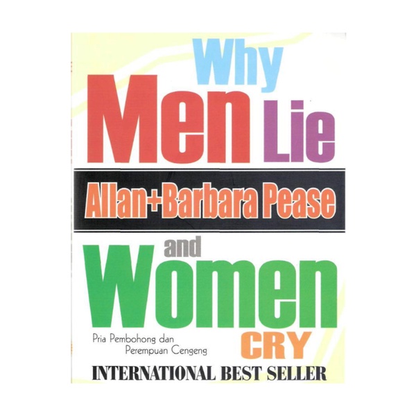 

Why Men Lie and Women Cry