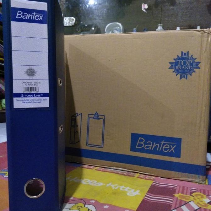

Terbagus Ordner Bantex 1465-01 Biru Folio 7 Cm (Dus = 15 Pcs)(Promo Discount)