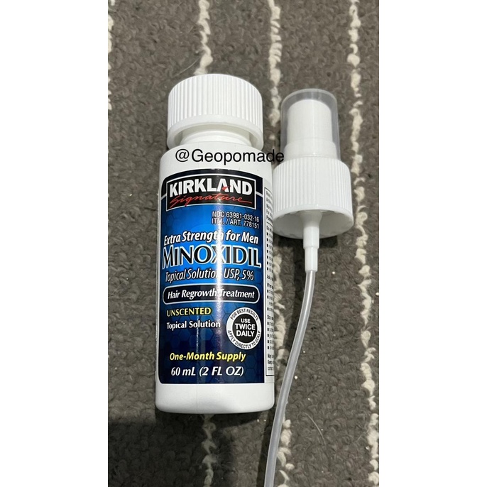 Terbaru Minoxidil From Kirkland Original With Spray