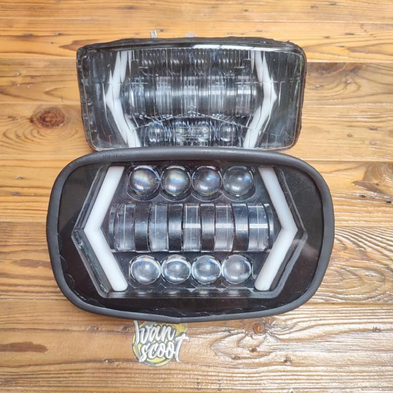 LAMPU DAYMAKER VESPA PX EXCEL REFLEKTOR LAMPU VESPA DAYMAKER