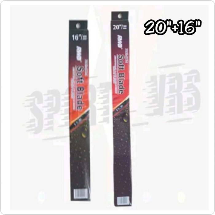 Wiper Soft Blade Avanza Lama & Xenia Lama 2004 sd 2007 ready