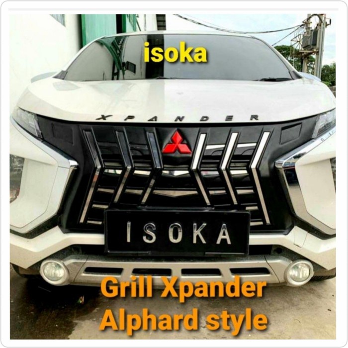 Grill Xpander Model Alphard ready