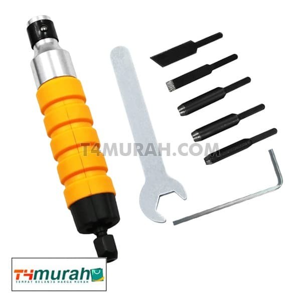 Carving Tools Adapter Mesin Bor Listrik Pahat Kayu Elektrik ready