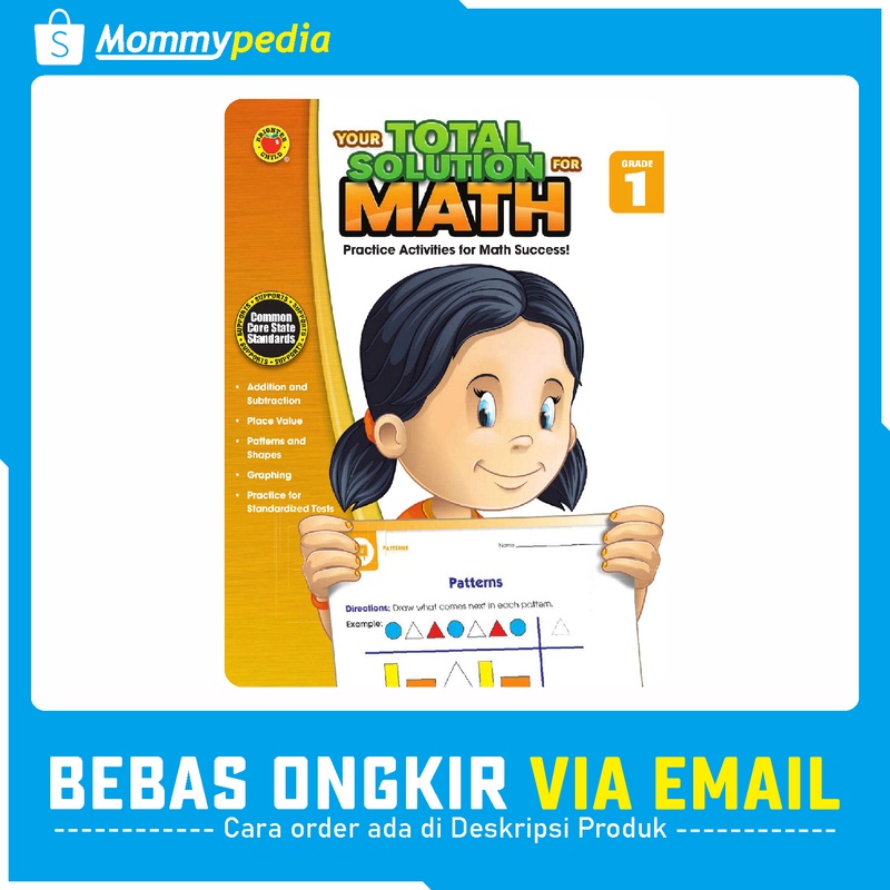 

Your Total Solution for Math - Grade 1 (Matematika)