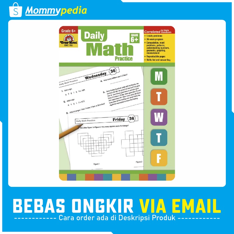 

Evan Moor - Daily Math Practice Grade 6 (Matematika)