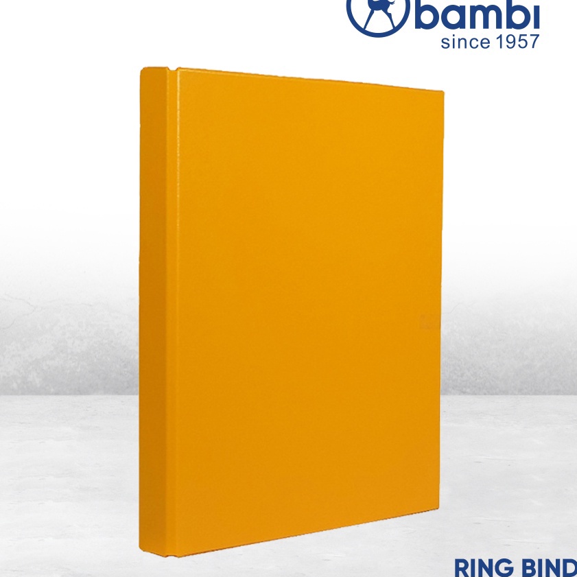 

[TG✓.6ご] Bambi Ring Binder 2 Ring A4 15 mm - 2126 / Binder A4 / Ring Binder A4berkualitas..