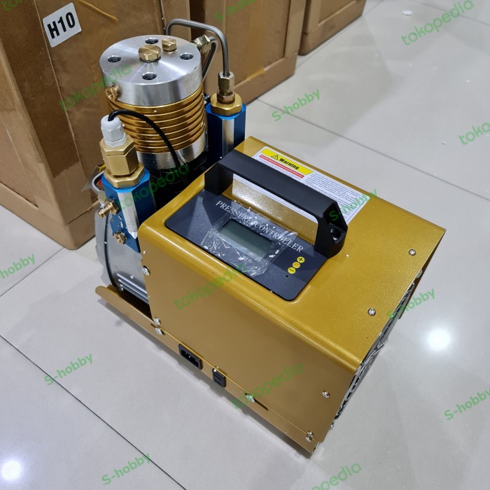 {GreenShop} Compressor Kompresor PCP Auto Stop Digital Tabung Besar 900w 4500psi Murah