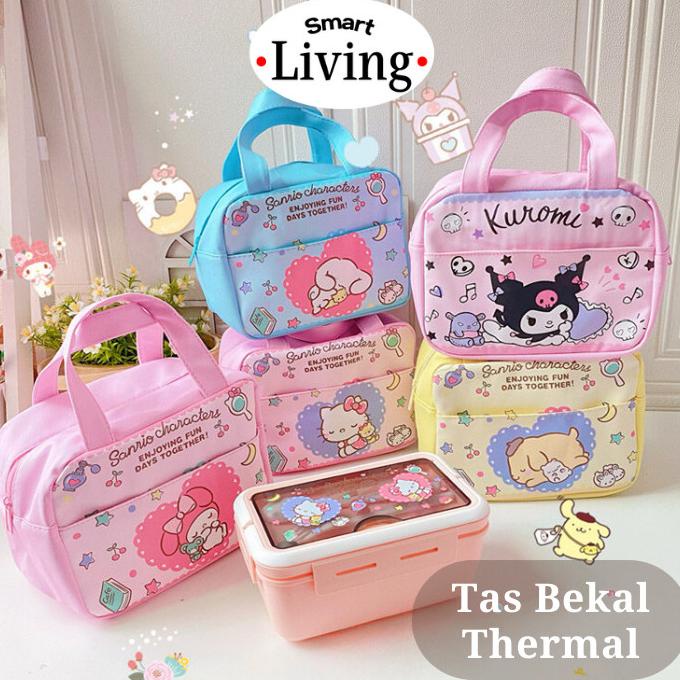 Thermal Lunch Bag / Tas Bekal Termal Anak Perempuan Anak Laki Sanrio