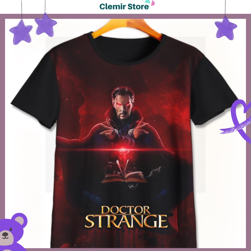 Kaos Anak Superhero Doctor Strange V3 - Baju Anak Superhero Doctor Strange Untuk Umur 1-12 Tahun| Ka