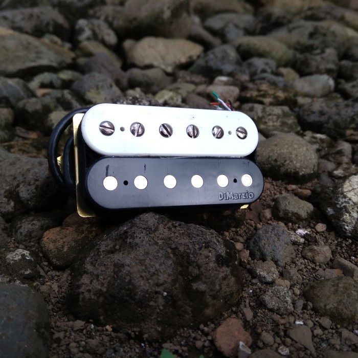 Pickup Gitar Dimarzio Air Norton DP193 Zebra Cover Humbucker Neck