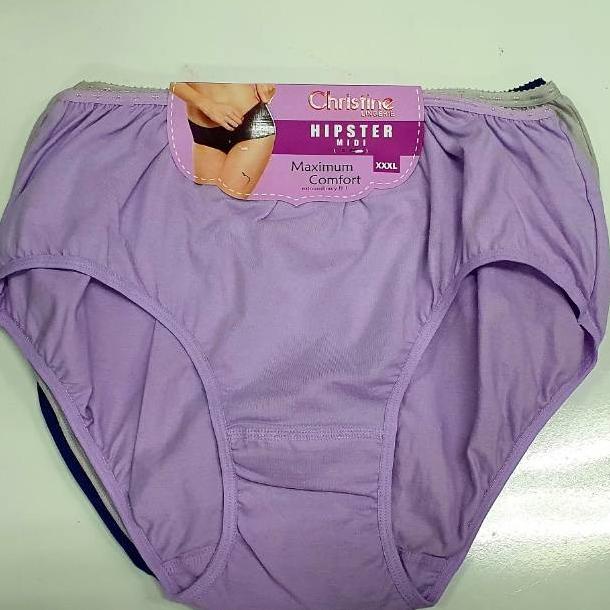 M-XXXL Christine Lingerie / Celana Dalam Wanita Christine Panties