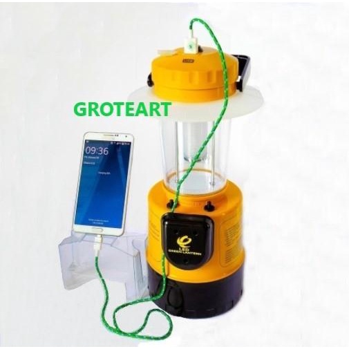 Lampu Emergency Air Garam / Lentera Air Garam Waterproof