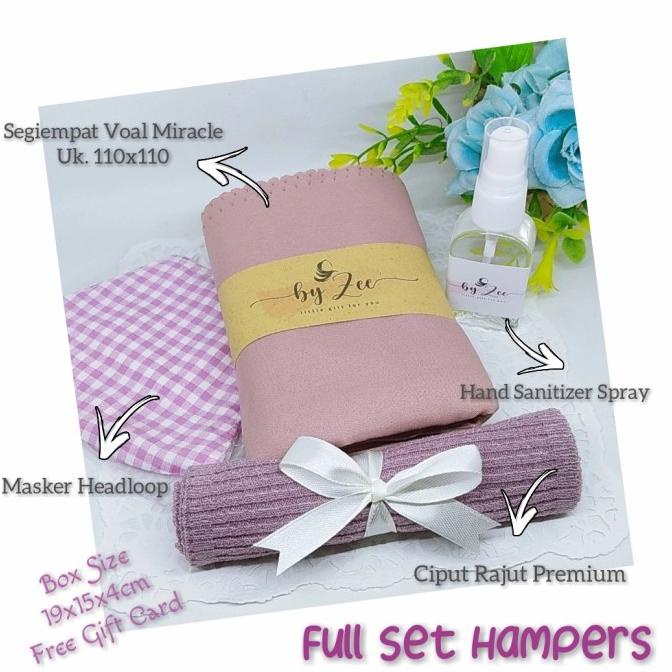 

Hampers/hampers hijab/gift hijab/kado ultah wisuda wedding/Full set