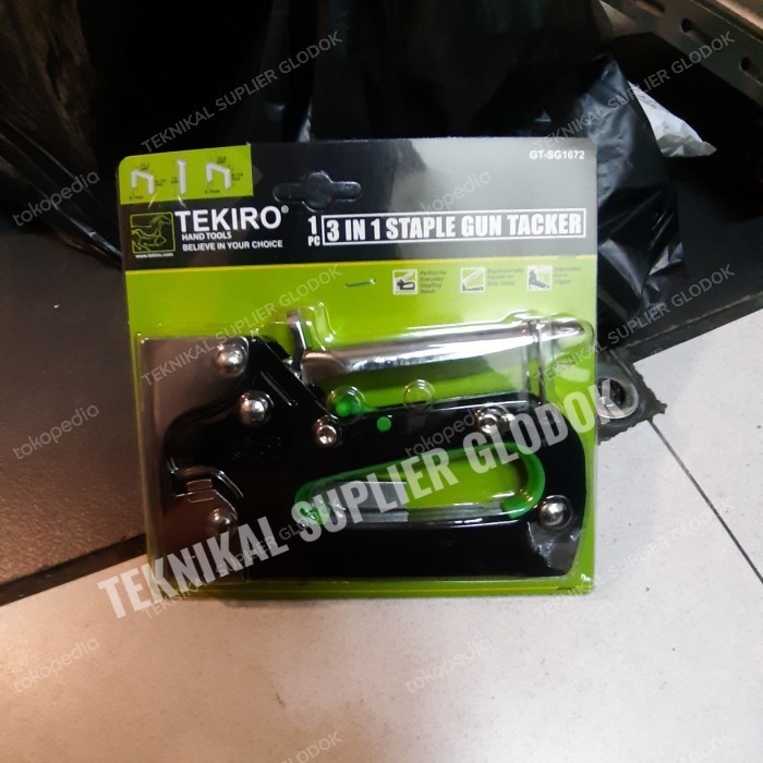 

Bestseller Tekiro Staple Tembak 3 In 1 / Staples Ukuran 6 - 14 Mm