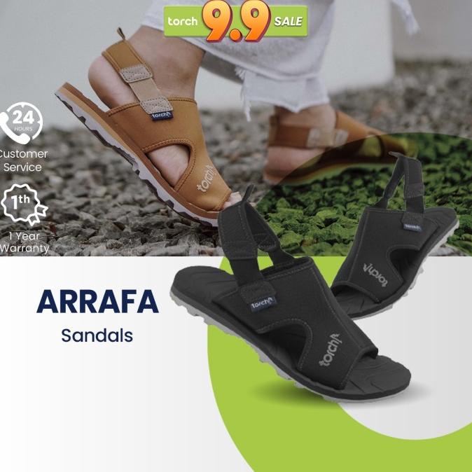 Torch Sepatu Sendal pria Wanita Casual - Sandal Slip Travelling Arrafa