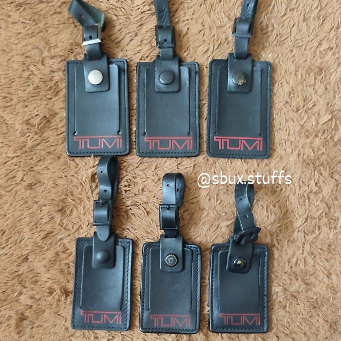 Tumi Luggage Tag Alpha Bravo Ballistic Keychain Original Authentic Berkualitas