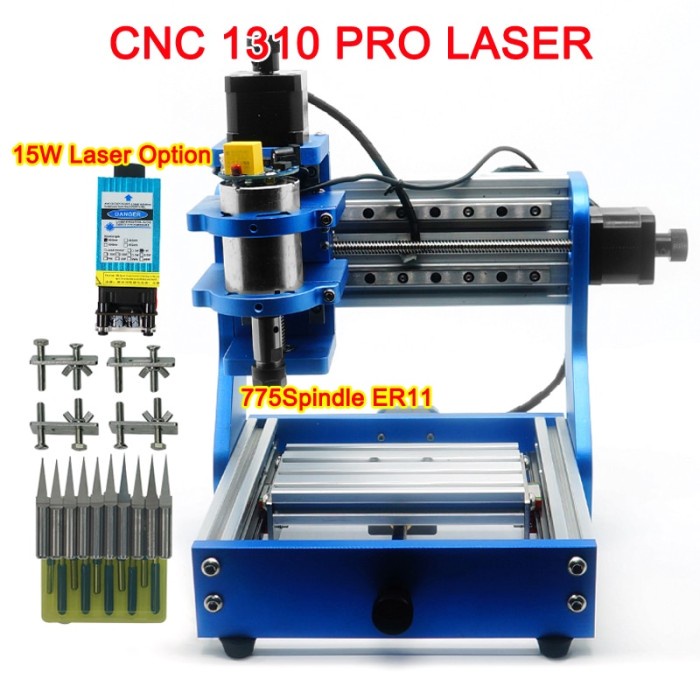 Mini Cnc 1310 Pro Laser Engraving Machine For Pcb Milling Wood Metal