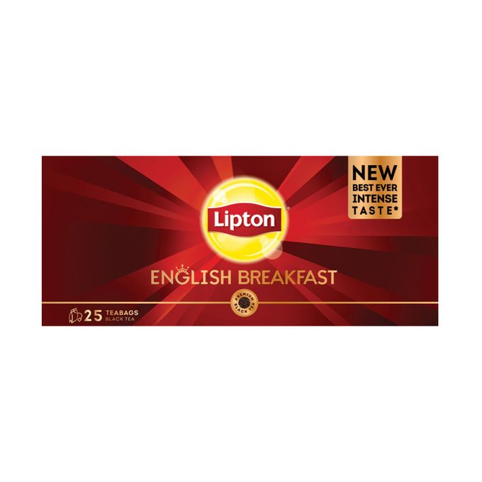 

Teh Lipton English Breakfast | 25 Tea Bags