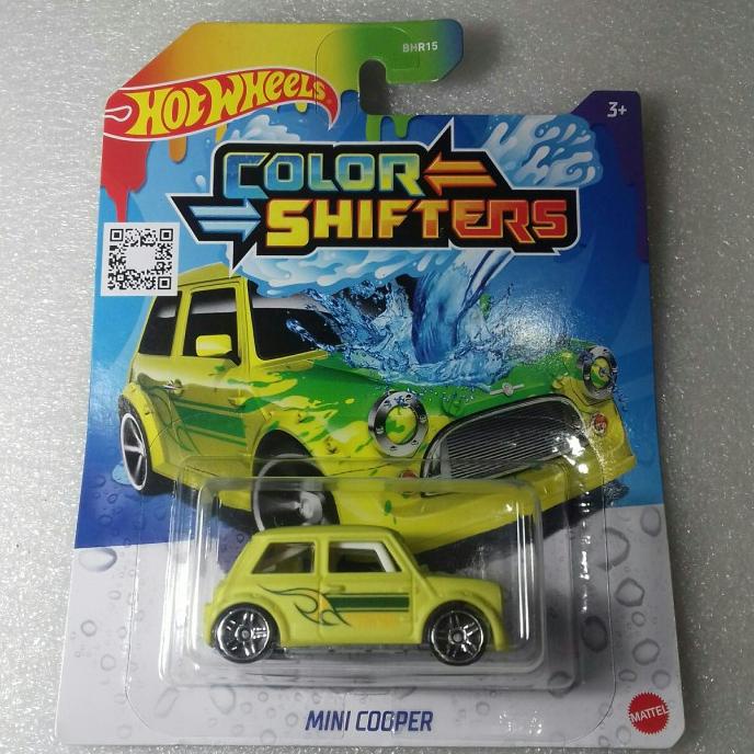 HOT WHEELS MINI COOPER. COLOR SHIFTER SERIES. COLLECTIBLE ITEM. ANTIK