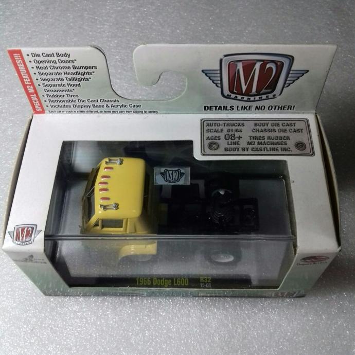 DIECAST M2 1966 DODGE L600. AUTO TRUCKS. DIECAST BODY AND CHASSIS.