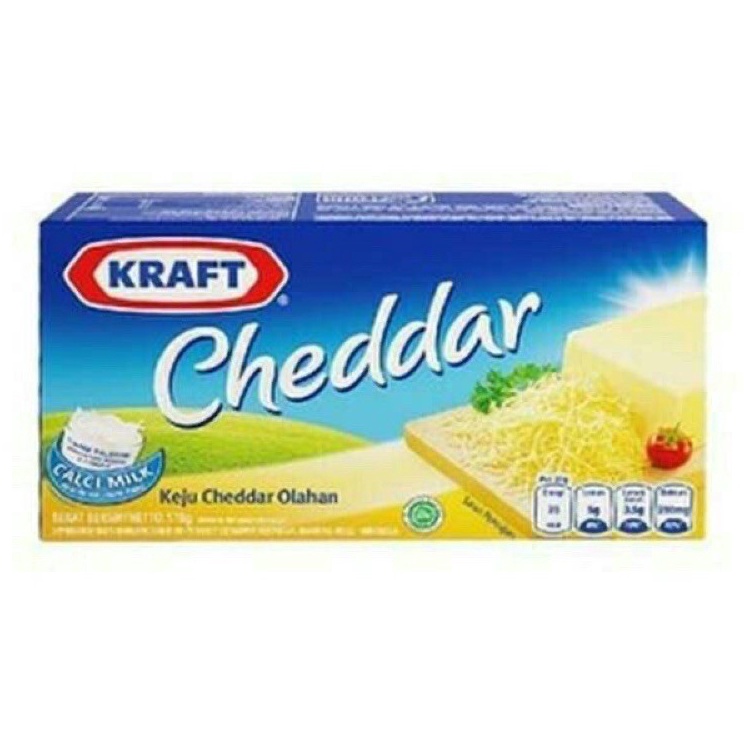 

Best Terlaris Keju kraft cheddar kemasan 165gr